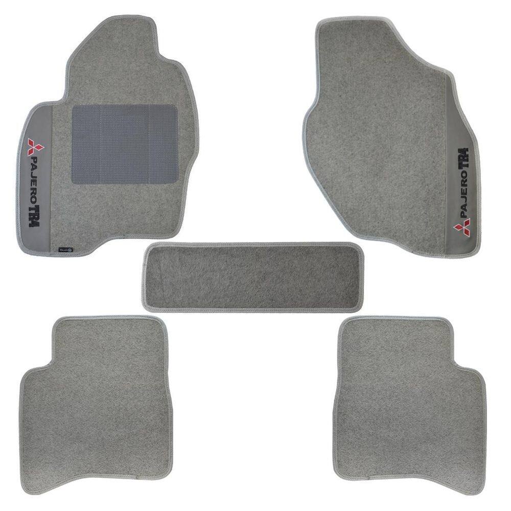 Tapete carpete cinza  hitto 8mm pajero tr4 2004 2005