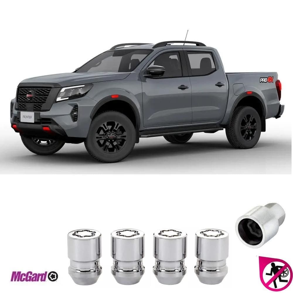 Porca antifurto roda nissan frontier 2012 a 2023