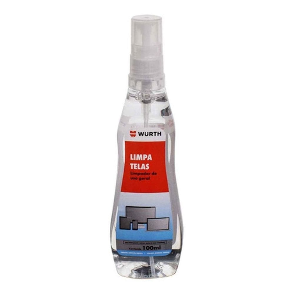 Limpa telas 100ml pc celular notebook wurth 0890150201