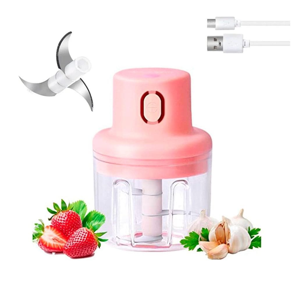 Mini processador e triturador de alimentos eletrico 250 ml