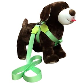 Coleira Peitoral Americano Premium para Cachorro 25mm - Verde Nº 7