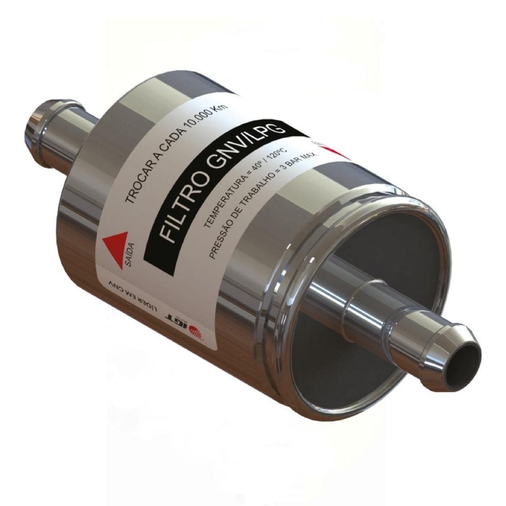 Filtro de óleo  kit 5 geração igt zeus4 12mm gnv