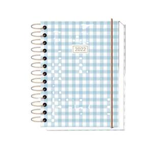 Agenda 2022 capa dura espiral a5 336 folhas 18,7x13,7cm