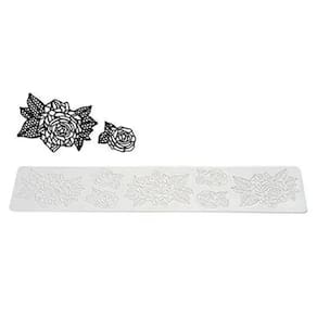 Tapete Em Silicone Para Decoração Bolo Doce Luxo Silikomart