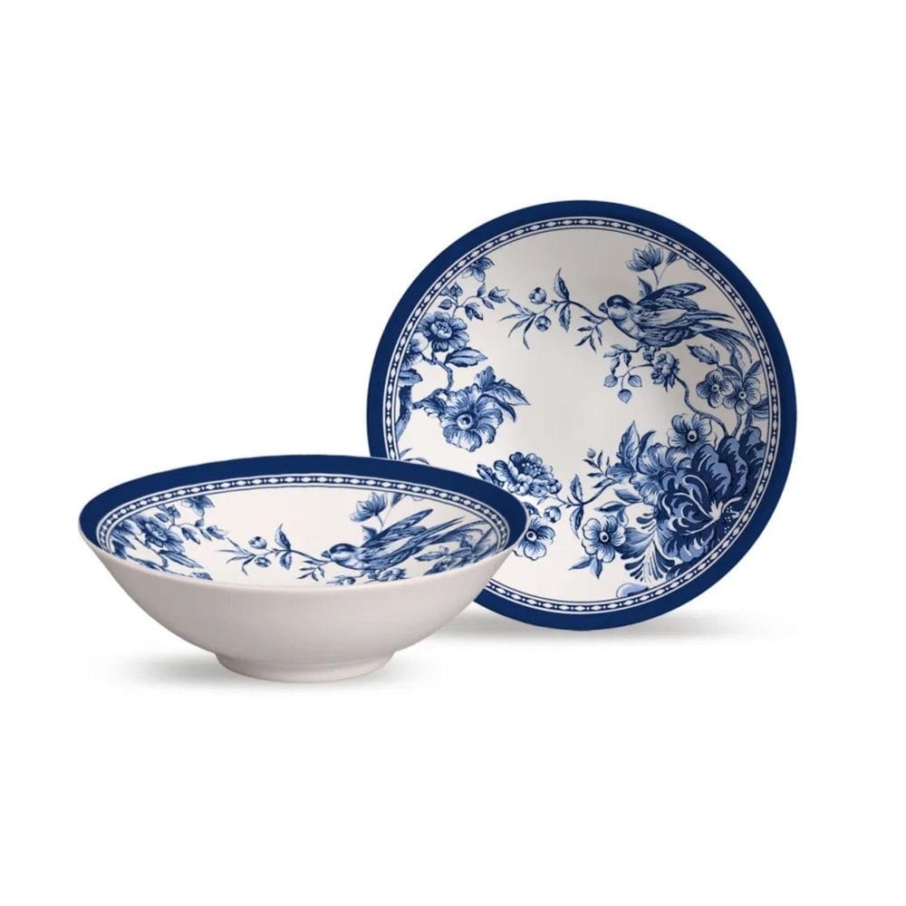 Kit Bowl Tigela Cumbuca 4 Pcs Chinese Garden 300Ml Alleanza