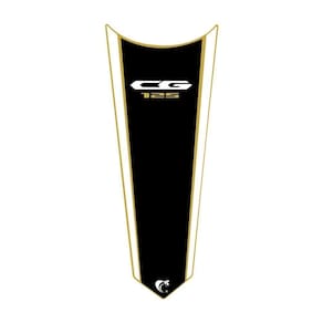 Adesivo Faixa Gravata Tanque Moto Cg Titan 125/150/160 Dourado Cor Cg 125
