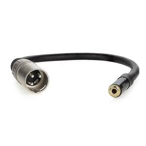 Cabo adaptador p2 femea para xlr macho - 2 metros
