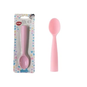 Colher De Silicone Para Bebe Alimentação Criança