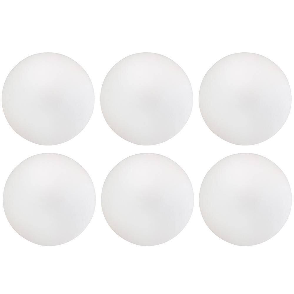 Kit 06 Assentos Redondo Branco 30 Cm