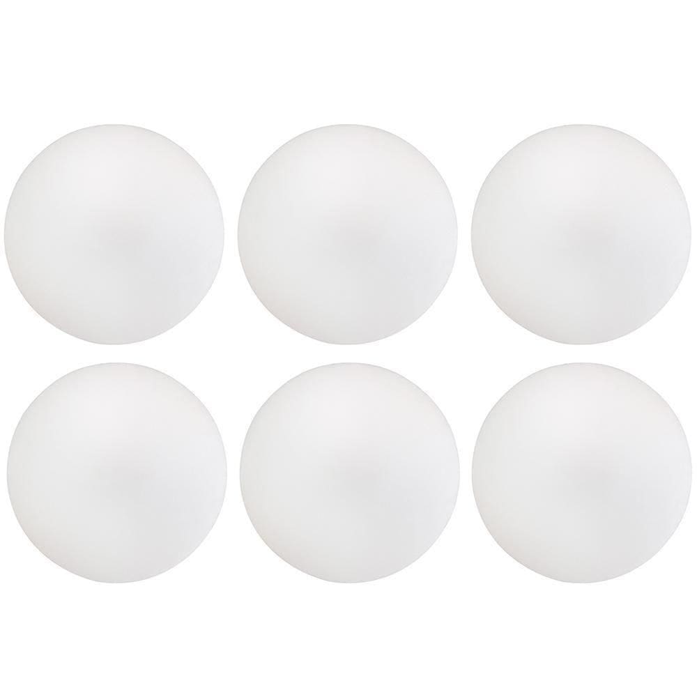 Kit 06 Assentos Redondo Branco 25 Cm