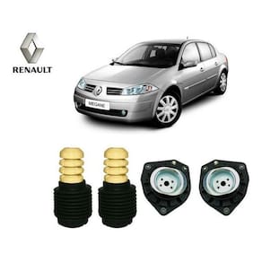 2 kit coxim batente dianteiro megane 2009 2010 2011 2012 13