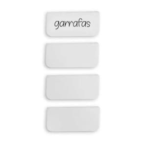 Kit 4 Placas Identificadora para Caixas OU Cube