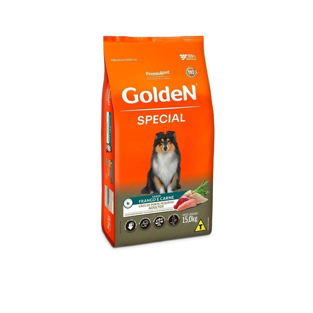 Golden Special Caes Adultos Porte Pequeno 15Kg
