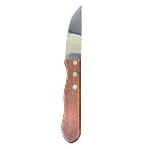 Faca Para Churrasco Wood Classic Profissional Em Aço Inox