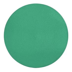 Jogo Americano Redondo 1 Unidade 38Cm Verde