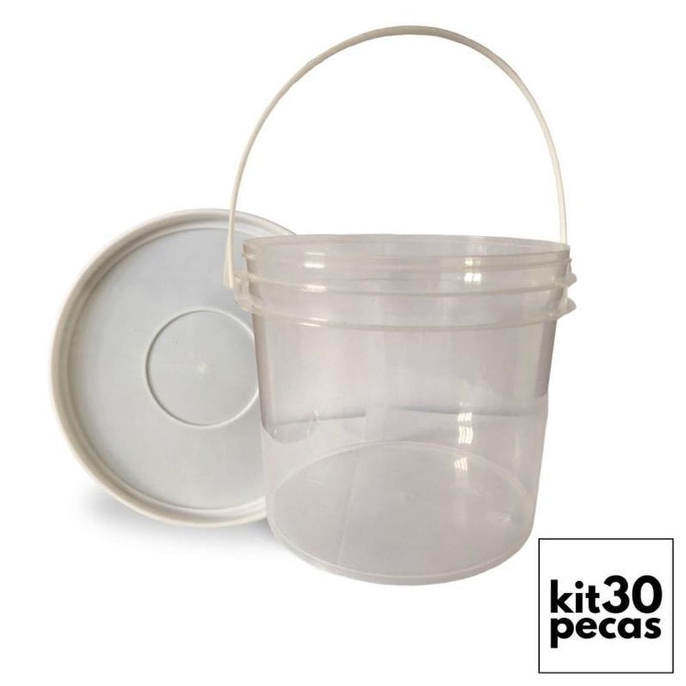 Balde p slime 2.2l transp 30 pçs