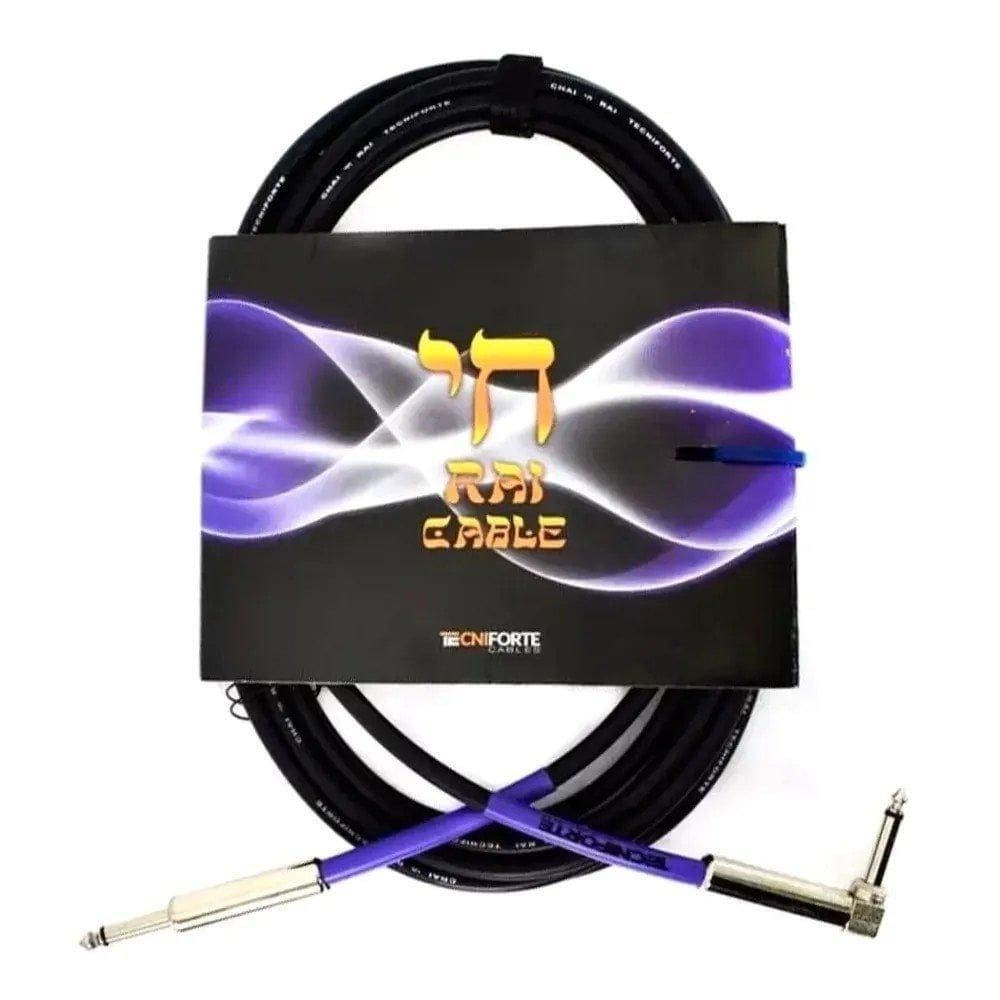 Cabo p10 de instrumentos rai 3m l p tecniforte envio24h