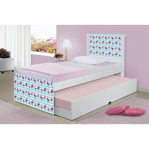 Cama Bicama Juvenil Flamingo