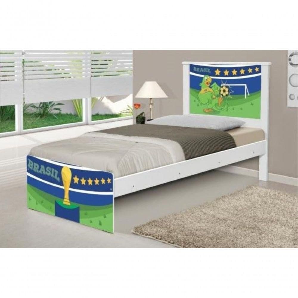 Cama Solteiro Barcelona Copa Do Mundo Brasil