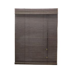 Persiana bambu rolo tabaco 100 l x 180 a cm cortina