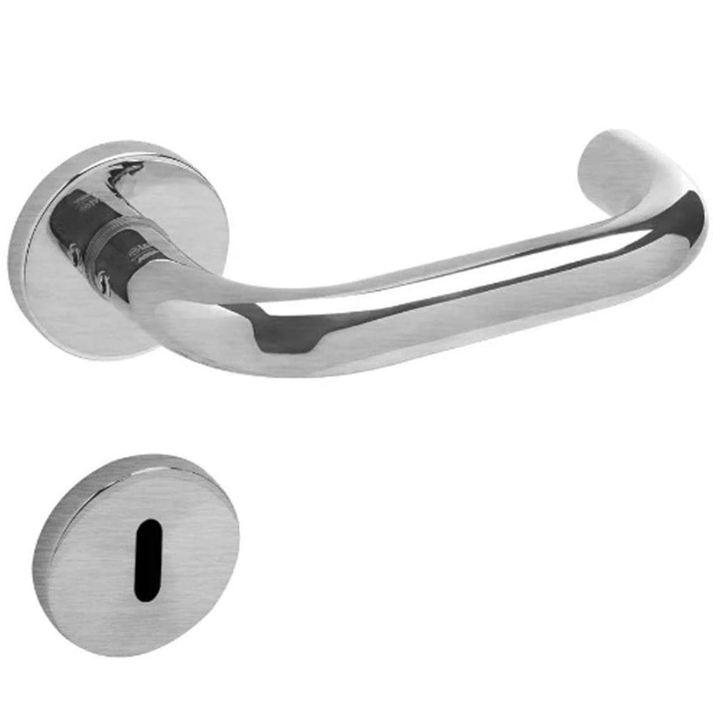 Fechadura interna 517 st2 55mm inox escovado la fonte