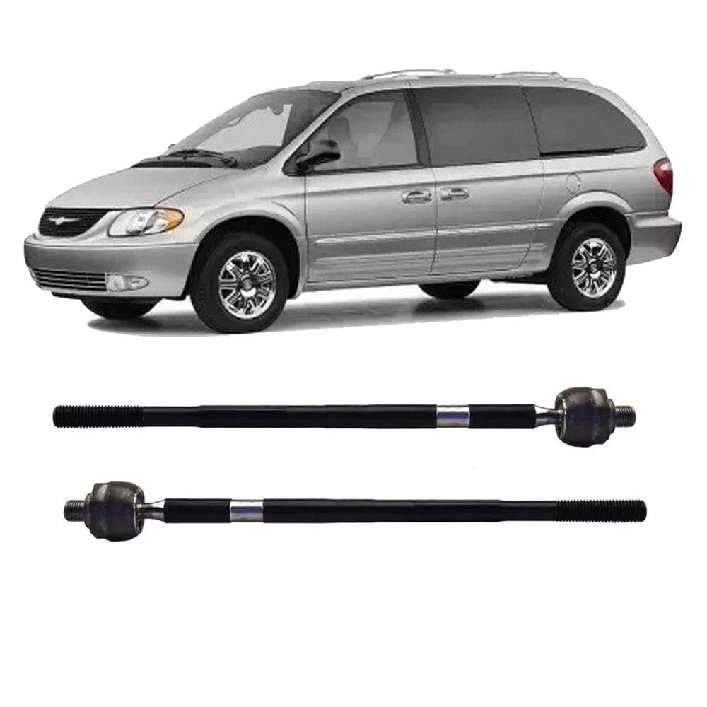 Kit 2 barra axial suspensão dianteira chrysler caravan 96-08