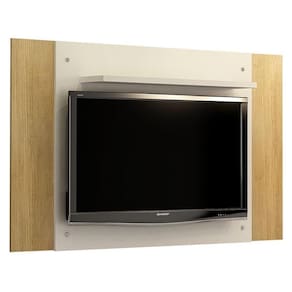 Painel para TV América Off White Cinamomo – Valdemóveis