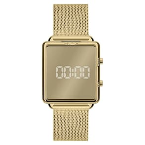 Relógio euro feminino digital fit dourado eujhs31bam/4d