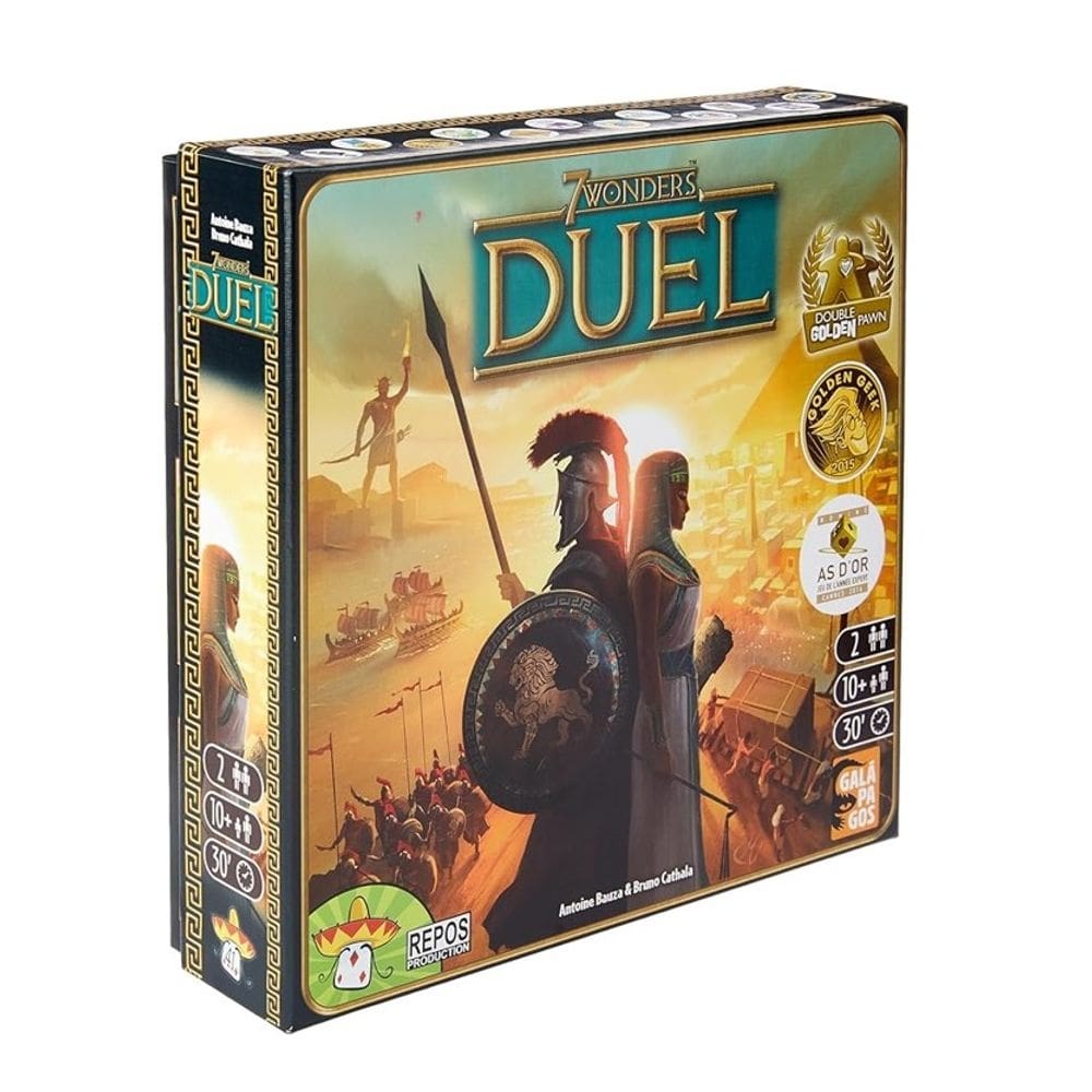 Jogo de Tabuleiro 7 Wonders Duel - Galápagos