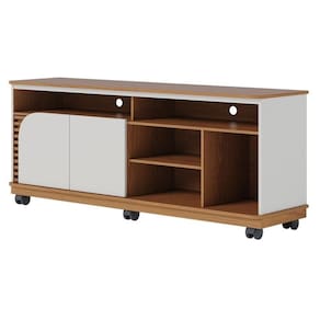 Rack Bancada Jurerê 1.5 Freijó Off White Matte – Colibri