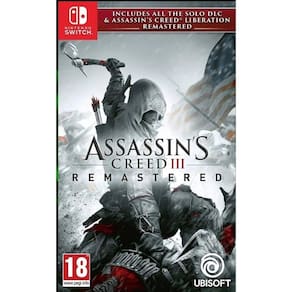 Jogo assassin`s creed 3 remastered switch
