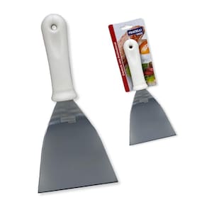 Espátula premium reta profissional de cozinha inox durável