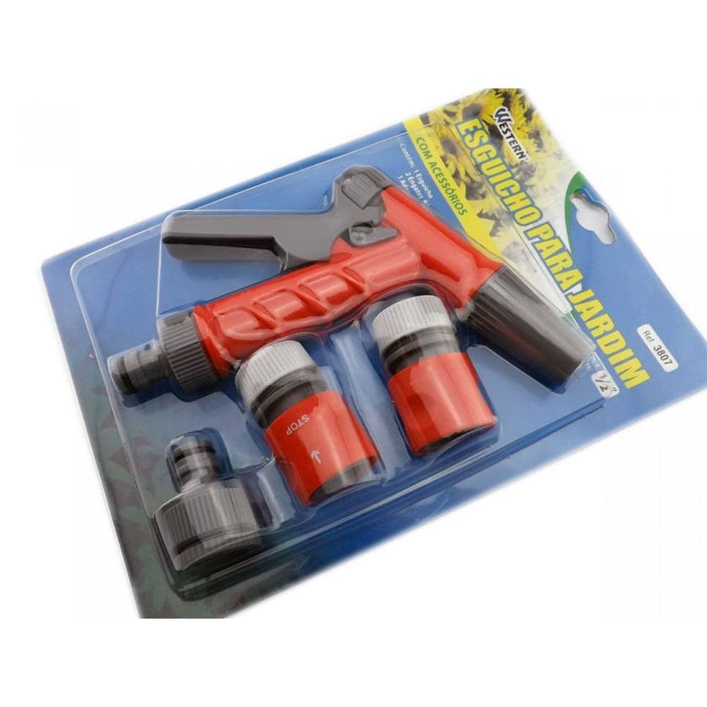 Kit esguicho para mangueira de jardim