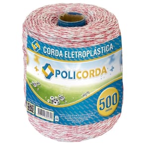 Corda arame eletro plástica cerca elétrica  500m