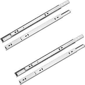 Corrediça gaveta trilho telescópico 40cm par 15kg