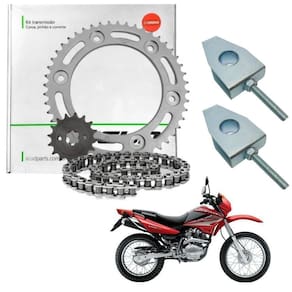 Kit relação scud esticadores nxr bros 125 150 2003 ate 2015