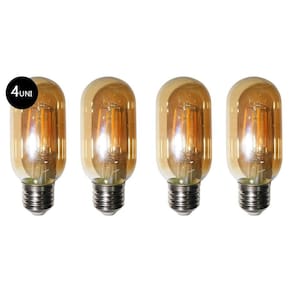 Lampadas de Led Kit 4 Multi Filamento Bivolt 30W Iluminação Retro Vintage