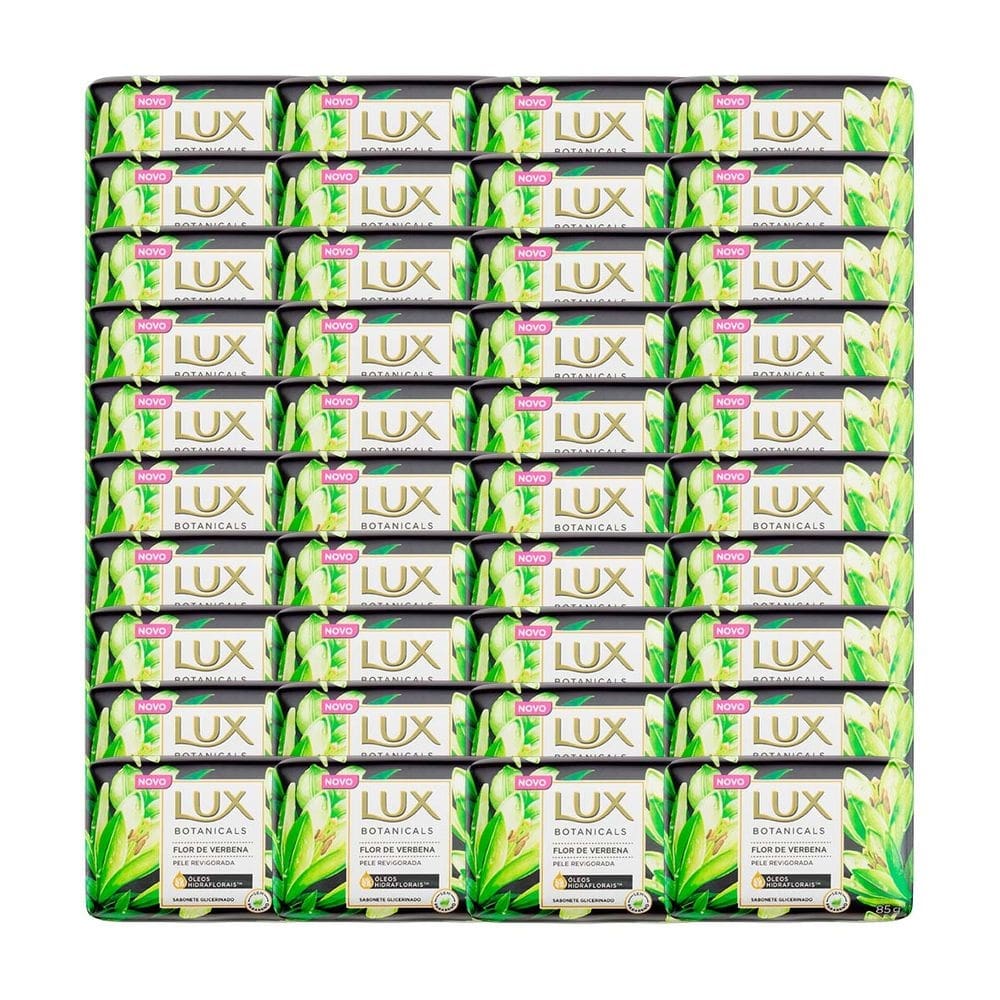 Kit 40 und Sabonete Lux Botanicals Flor De Verbena 85g
