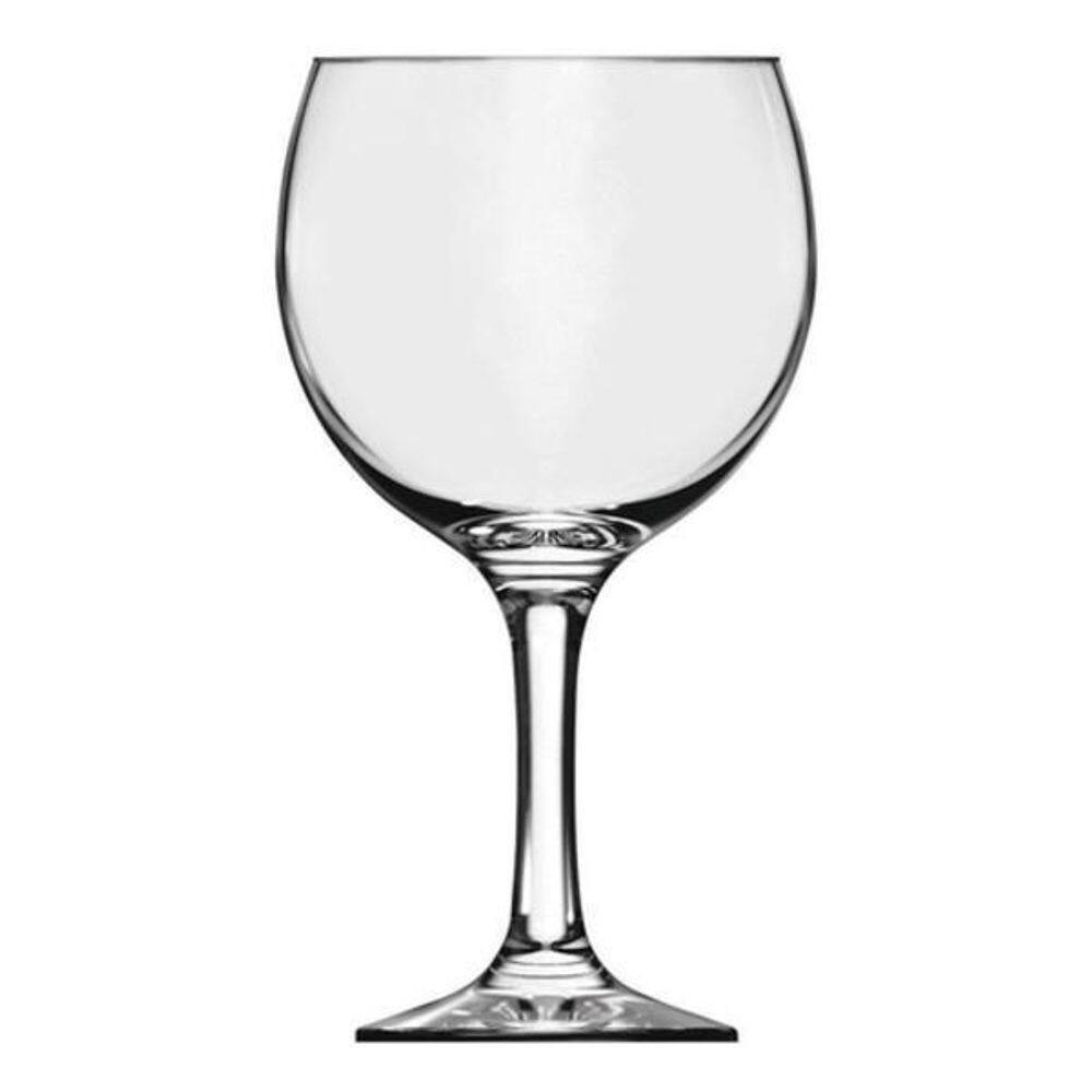 Kit com 12 taças de vidro 615 ml gin tônica sm royal