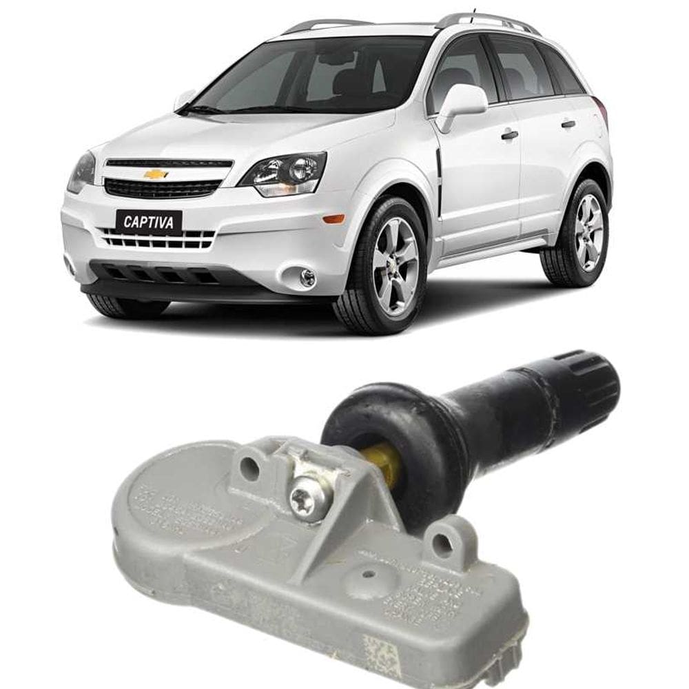 Sensor pressão pneu tpms captiva camaro 2.4 3.6 - 13586335