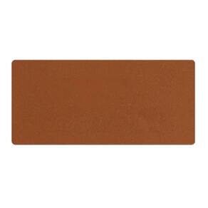Kit 2 mouse pad grande 100x48cm antiderrapante marrom castor