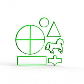 Cortador Cavalo Carrossel 3d Tamanho 13 Cm