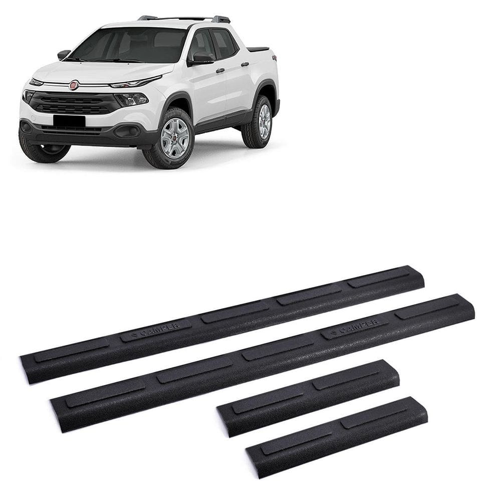 Soleira porta plástico injetado preto toro 2018