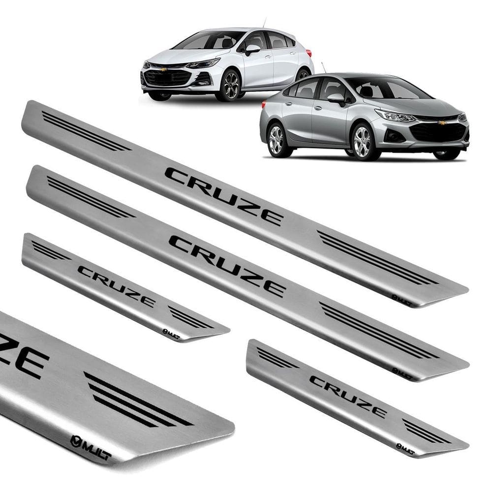 Soleira aço inox escovado porta  mult cruze 2020
