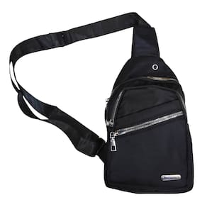Bolsa Transversal Shoulder Bag Impermeável Básico Pequena