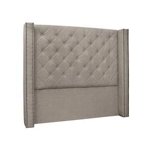 Cabeceira Queen 160 Cm Vicenza Linho Rustico Areia