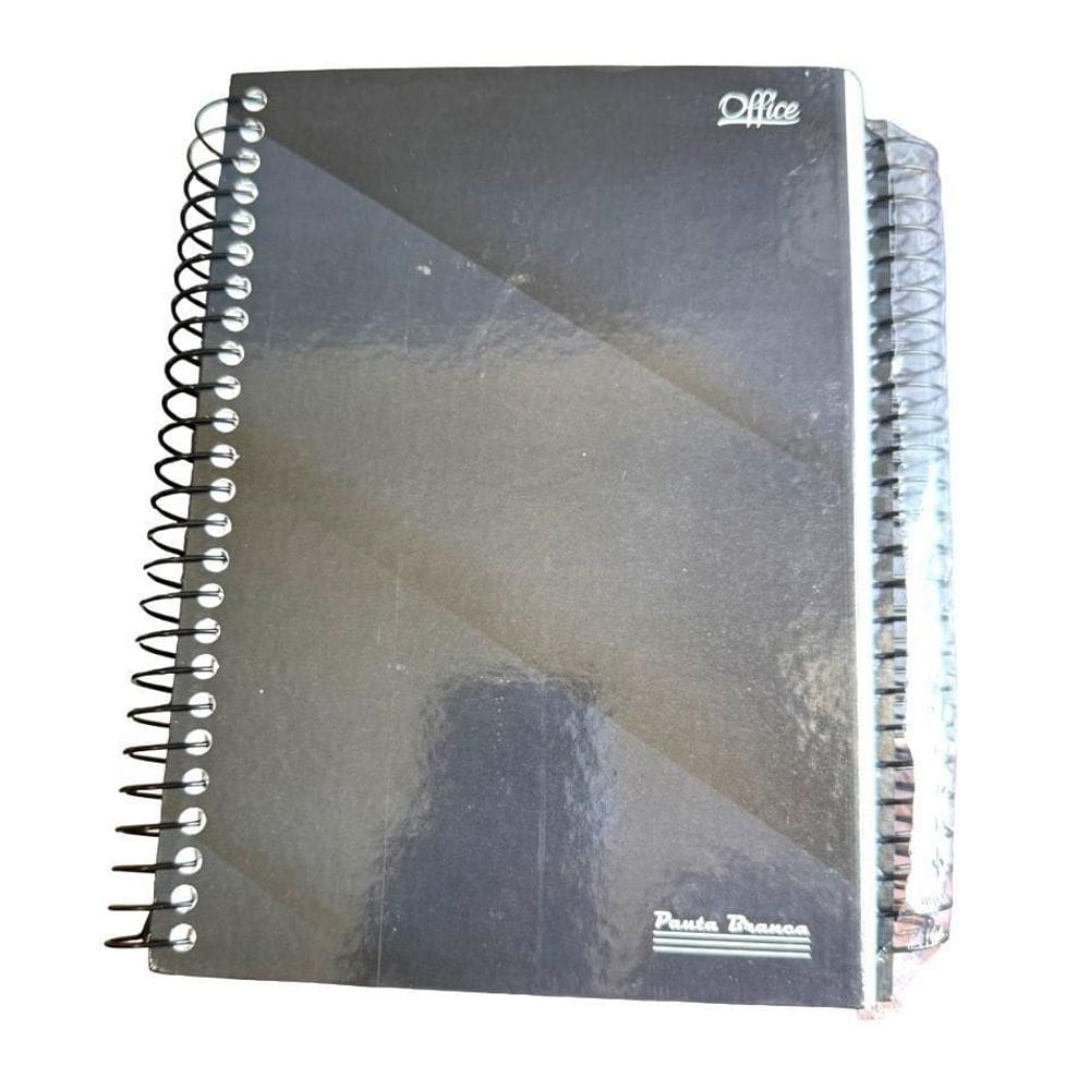 Kit 5un caderno escolar 1/4 capa dura com 200 folhas