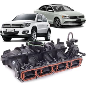 Coletor admissao jetta tiguan passat a3 2.0 tfsi 2009 a 2017