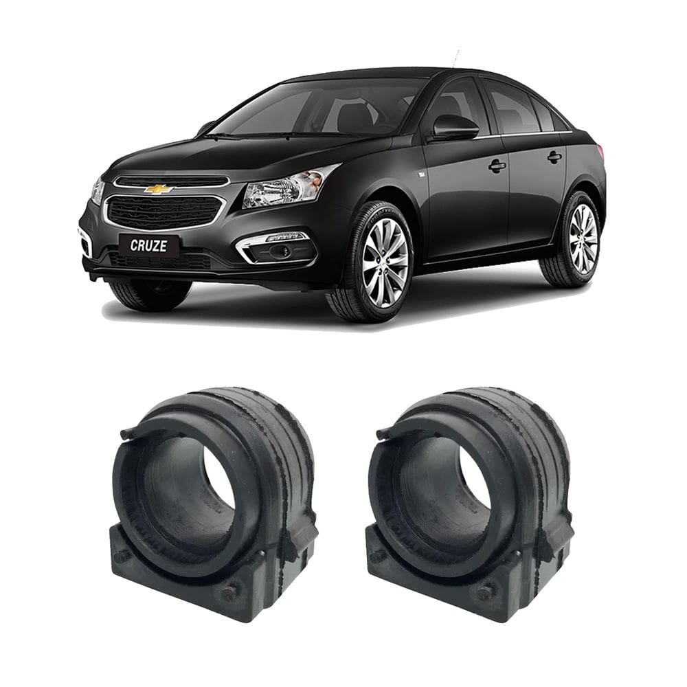 Par bucha barra borracha dianteira cruze sedan 2011 a 2016