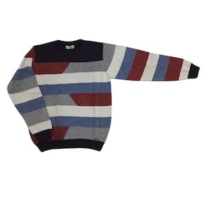 Blusa lã infantil masc Vira Mexe